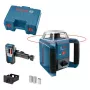 Rotacinis lazerinis nivelyras Bosch GRL 400 H, 400 m nuotolis, 0,08 mm/m tikslumas