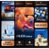 Hisense 32A5Q 81.3 cm (32 coliai) Full HD QLED Smart TV Wi-Fi Juoda