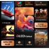 Hisense 65E77Q 165,1 cm (65 colių) 4K Ultra HD QLED išmanusis televizorius su Wi-Fi juodas