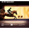 Hisense 43E77Q 109,2 cm (43 coliai) 4K Ultra HD QLED išmanusis televizorius, Wi-Fi, juodas