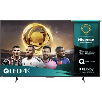 Hisense 85E77Q PRO 2.16 m (85 coliai) 4K Ultra HD išmanusis televizorius QLED Wi-Fi juodas