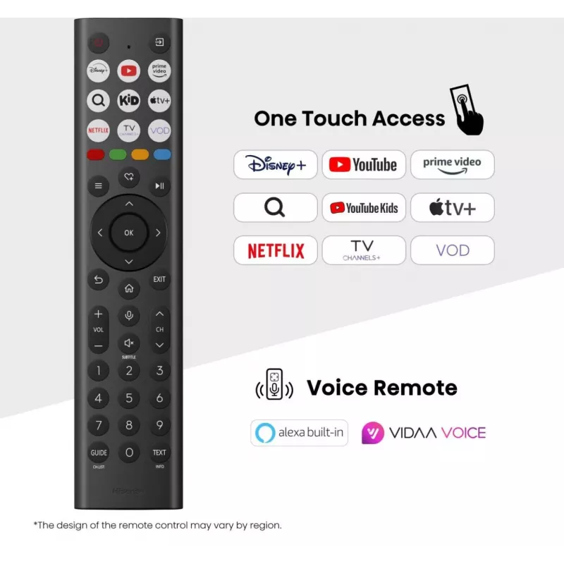 Hisense 85E77Q PRO 2.16 m (85 coliai) 4K Ultra HD išmanusis televizorius QLED Wi-Fi juodas