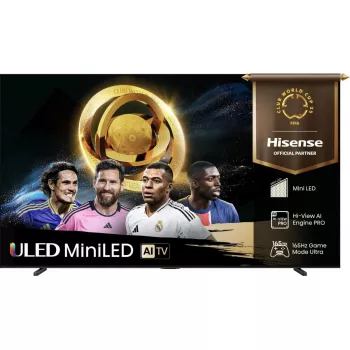 Hisense 100U7Q 2,54 m (100 col.) 4K Ultra HD išmanusis televizorius su Wi-Fi, juodas