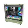 Kompiuterio korpuso ventiliatorių rinkinys THERMALTAKE Matcha Green CT120 120mm, 500–2000 RPM, 1,87 mmH2O, pilkas, 2 vnt.