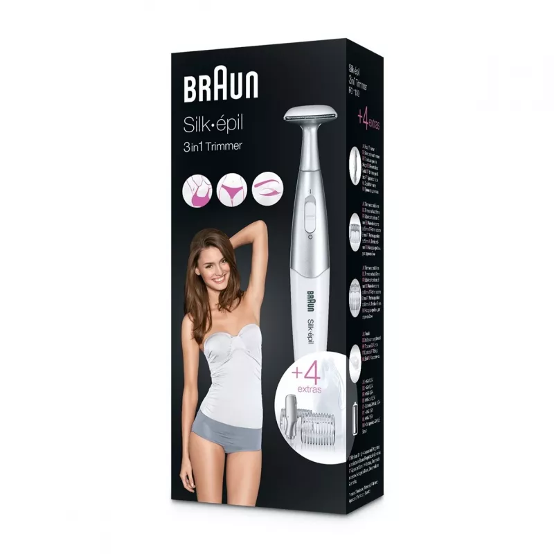 Braun Silk-épil FG 1100 sidabrinis, baltas