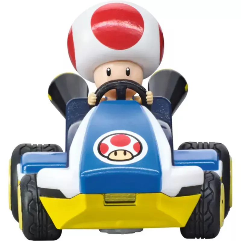 Radijo bangomis valdomas automobilis CARRERA Mario Kart Mini RC – Toad Paperbox, 2,4 GHz