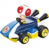 Radijo bangomis valdomas automobilis CARRERA Mario Kart Mini RC – Toad Paperbox, 2,4 GHz