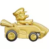 Radijo bangomis valdomas CARRERA Mario Kart Mini RC – Mario Gold, 2.4 GHz, popierinė dėžutė