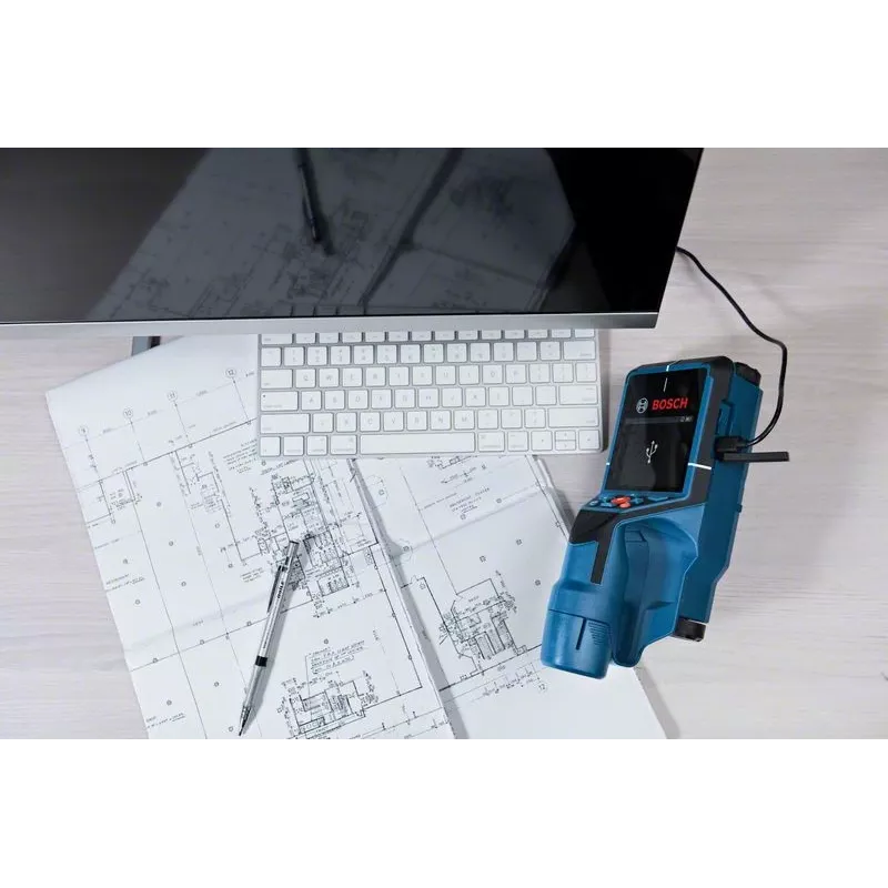 Bosch Wallscanner D-tect 200 C Professional skaitmeninis daugiafunkcis detektorius 700 g