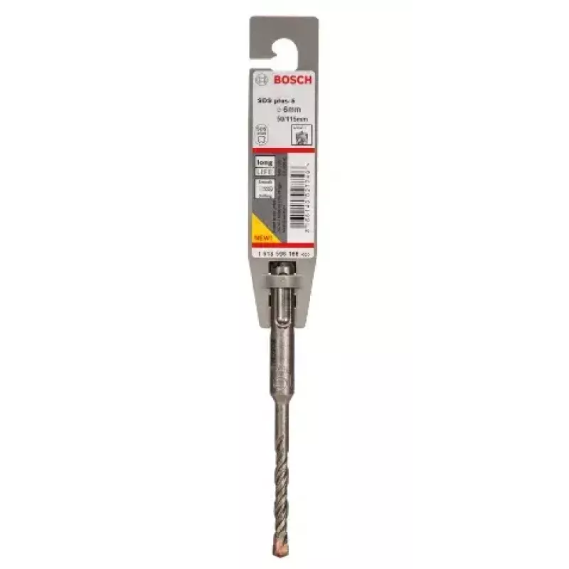 SDS Plus-5 betoninis grąžtas Bosch 6 mm