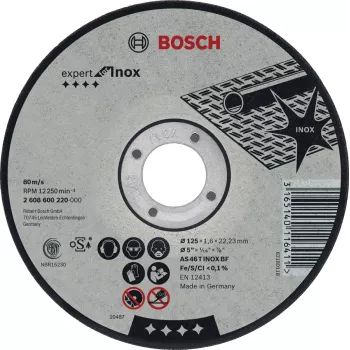 Bosch 2 608 600 711 šlifavimo / pjovimo diskas kampiniam šlifuokliui, 23 cm, 1,9 mm