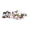 Schleich Advent Calendar HORSE CLUB 2025 – Kalėdinis stebuklas: kumeliukų priežiūra