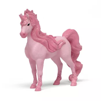 Schleich Cassiopeia Unicorn Mare – rožinė vienaragė kumelė su blizgančiais karčiais