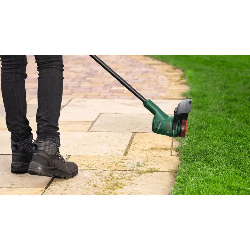 Bosch EasyGrassCut 18V-26 26 cm akumuliatorinis žoliapjovė-pjaustytuvas, juoda, žalia