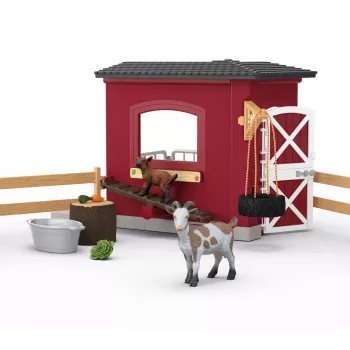 schleich FARM WORLD Ožkų tvartas