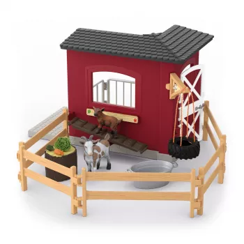 schleich FARM WORLD Ožkų tvartas