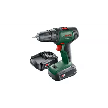 Bosch UniversalDrill 18V 1450 RPM Belaidis gręžtuvas-suktuvas, raktelinis griebtuvas, 1,2 kg, juoda, žalia