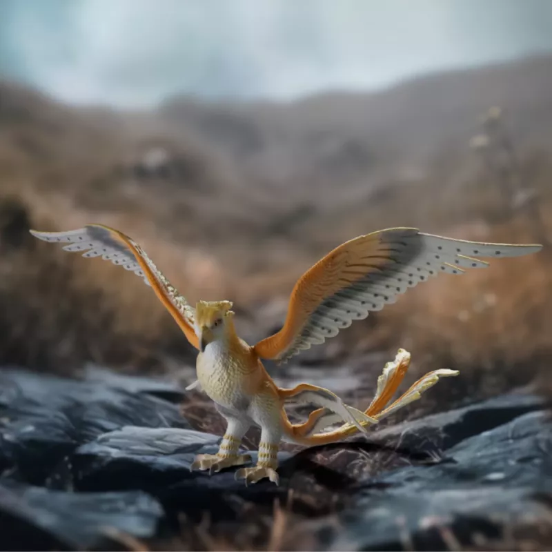Schleich Wizarding World Fantastic Beasts Thunderbird figūrėlė, realistinis skulptūrinis modelis, kolekcinė figūrėlė