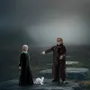 Schleich figūrėlių rinkinys Burtų pasaulis: Mad-Eye Moody ir Draco Malfoy su šešku