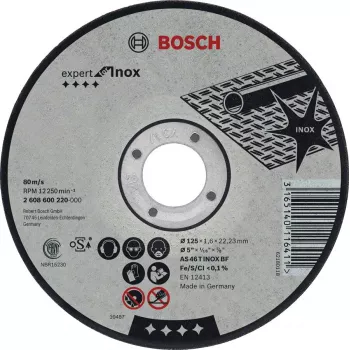 Bosch 2 608 600 549 pjovimo diskas kampiniam šlifuokliui 125x1 mm