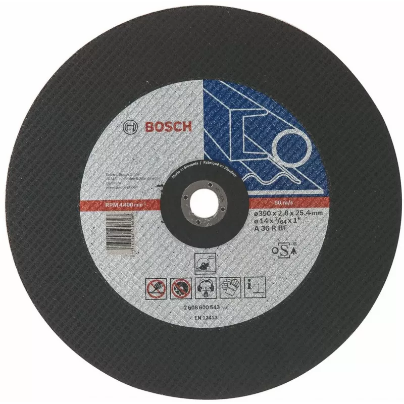 Bosch ‎2608600543 pjovimo šlifavimo diskas 35,5 cm 1 vnt.