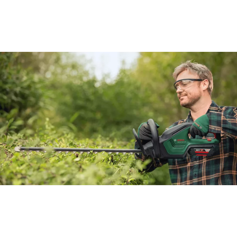 Krūmapjovė Bosch AdvancedHedgeCut 36V-65-28 akumuliatorinė 36V 2Ah 3,5kg