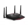 NETGEAR Nighthawk XR1000 WiFi 6 žaidimų maršrutizatorius, AX5400, dviejų juostų (2,4 GHz / 5 GHz), Gigabit Ethernet, juodas