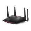 NETGEAR Nighthawk XR1000 WiFi 6 žaidimų maršrutizatorius, AX5400, dviejų juostų (2,4 GHz / 5 GHz), Gigabit Ethernet, juodas