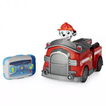 PAW Patrol Marshall nuotolinio valdymo gaisrinis automobilis su dviejų krypčių vairavimu, nuo 3 metų