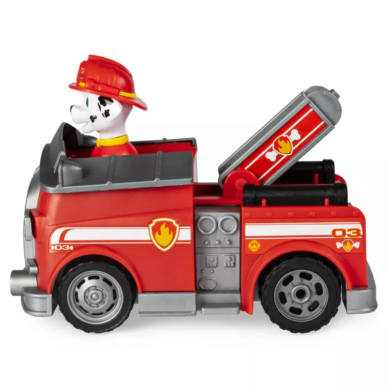 PAW Patrol Marshall nuotolinio valdymo gaisrinis automobilis su dviejų krypčių vairavimu, nuo 3 metų