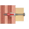 Fischer 545838 DuoPower kaiščių ir varžtų rinkinys 6x30 mm 100 vnt.
