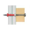 Fischer 545838 DuoPower kaiščių ir varžtų rinkinys 6x30 mm 100 vnt.