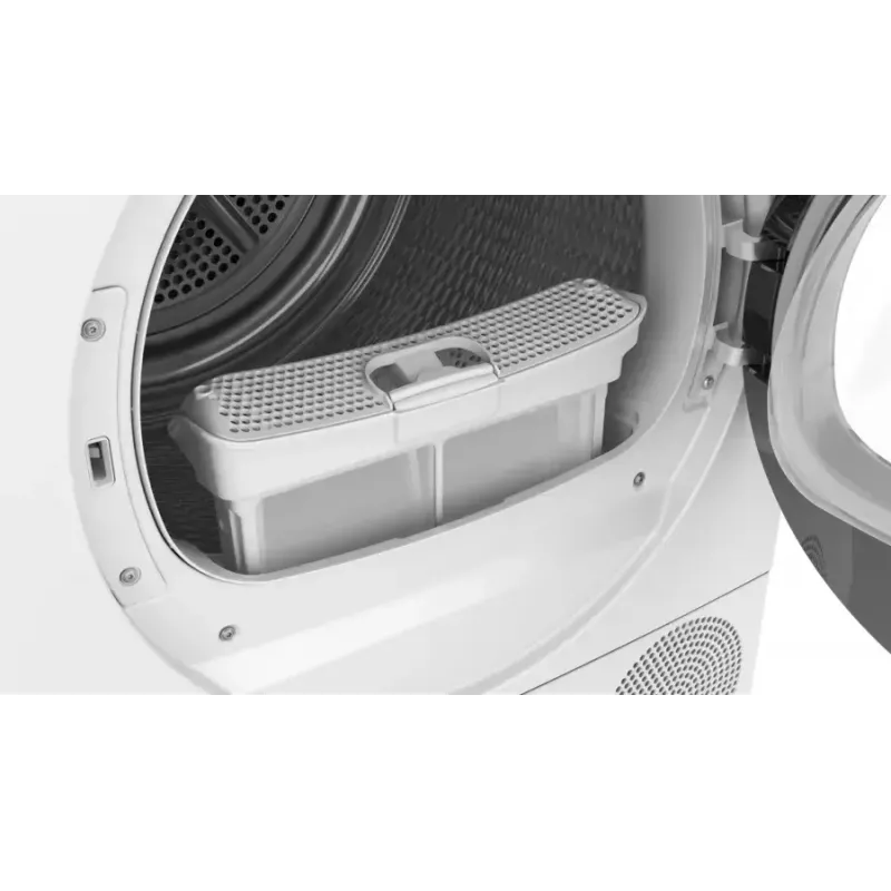 Siemens iQ300 WT43H004 džiovyklė Laisvai pastatoma Pakrovimas iš priekio 8 kg Balta