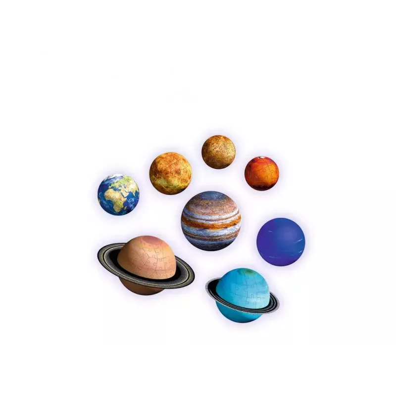 3D Dėlionė Ravensburger Planetinė Saulės Sistema