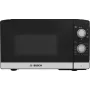 Bosch Serie 2 FFL020MS2 mikrobangų krosnelė, juoda, nerūdijantis plienas, 20 L, 800 W