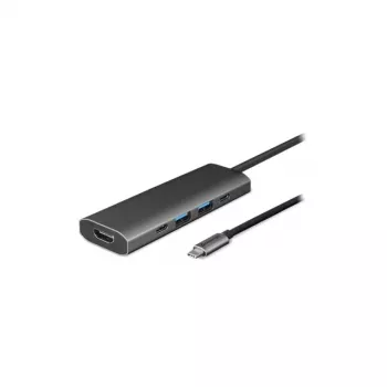 Mobiliojo įrenginio dokų stotelė Chieftec DSC-502 USB Type-C pilka