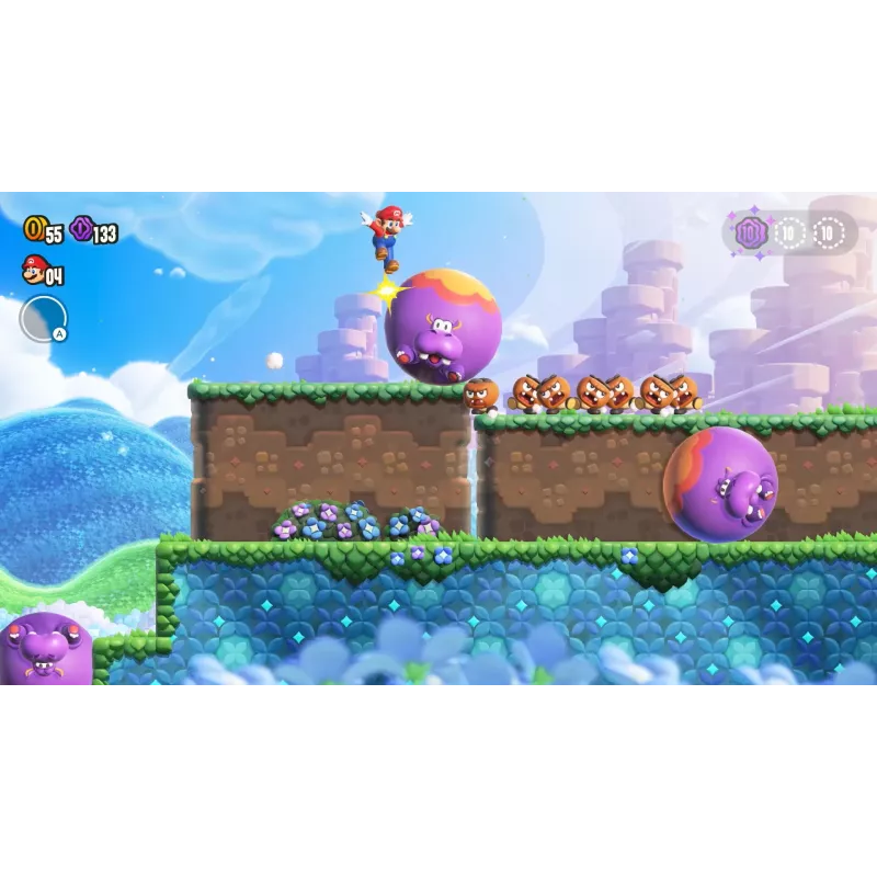 Nintendo Super Mario Bros. Wonder Standartinis tradicine kinų, vokiečių, olandų, anglų, ispanų, prancūzų, italų, japonų, korėjiečių, portugalų, rusų kalbomis Nintendo Switch