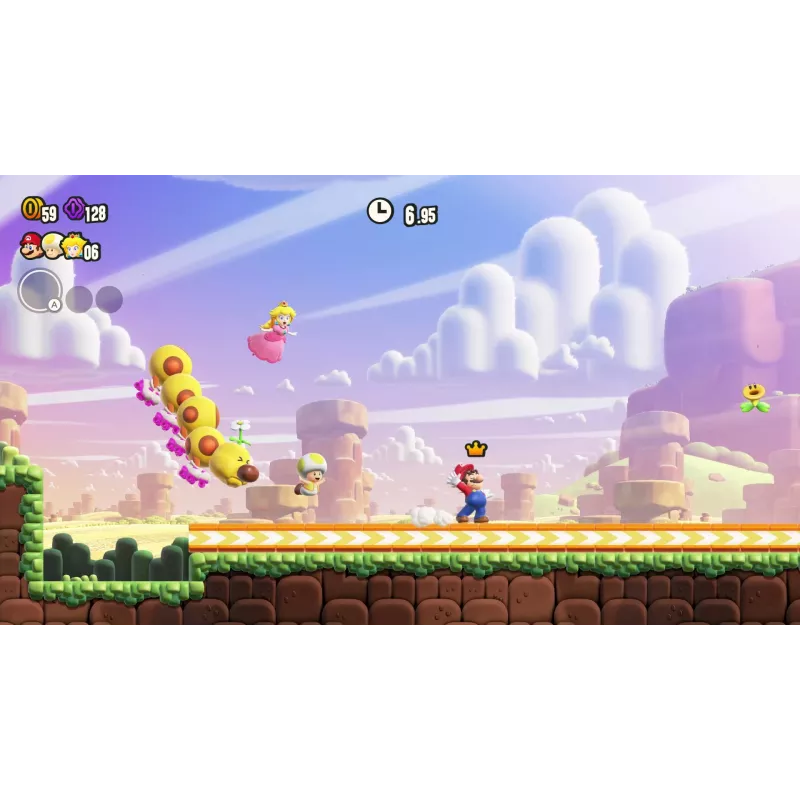 Nintendo Super Mario Bros. Wonder Standartinis tradicine kinų, vokiečių, olandų, anglų, ispanų, prancūzų, italų, japonų, korėjiečių, portugalų, rusų kalbomis Nintendo Switch