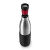 EMSA Bludrop Sleeve N3111100 gėrimo butelis, kasdienis naudojimas, 700 ml, nerūdijantis plienas, juodas
