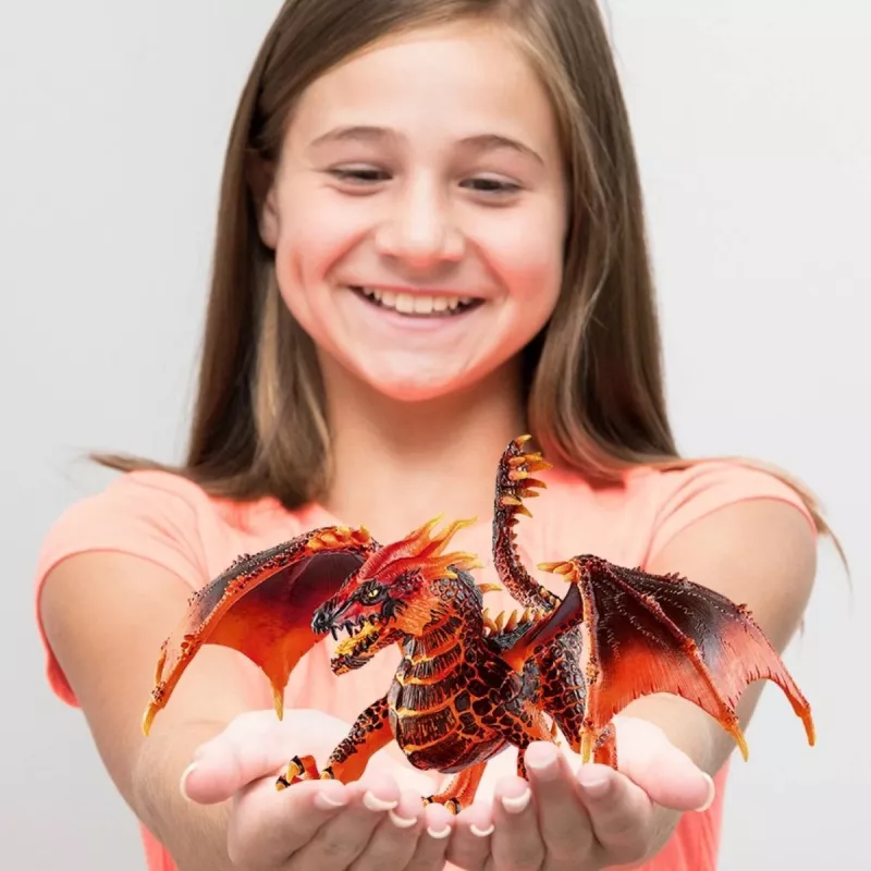 Schleich ELDRADOR CREATURES Lava dragon – ugnies drakonas iš lavos pasaulio