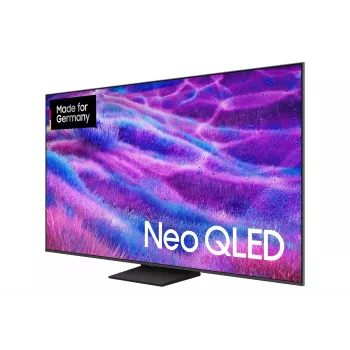 Samsung GQ85QN80FAU 85 colių (2,16 m) QLED 4K Ultra HD išmanusis televizorius su Motion Xcelerator, Wi-Fi, DVB-T2/C/S2 — anglies/sidabro spalvos