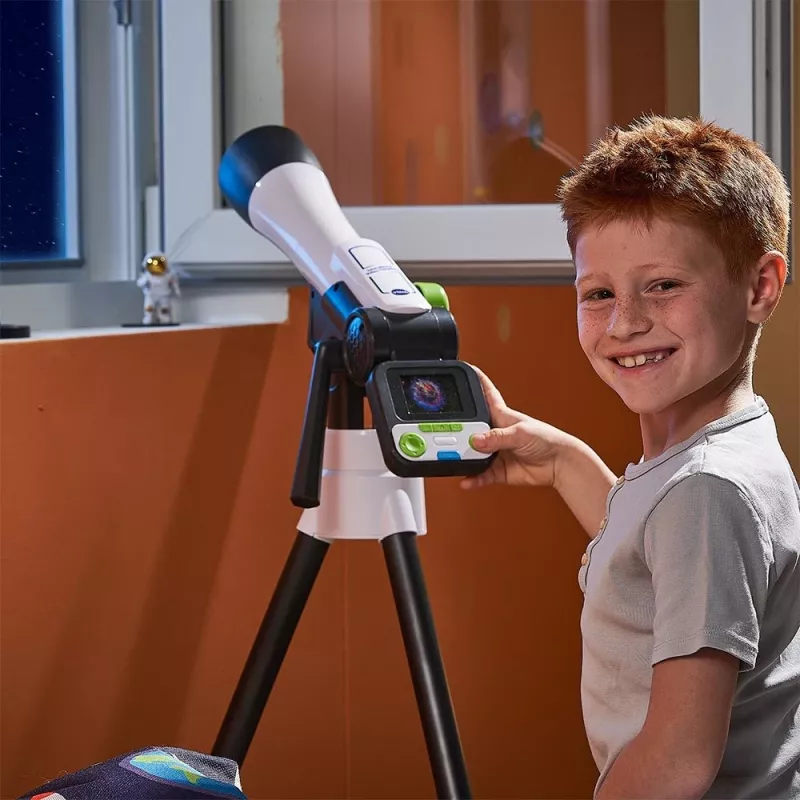 VTech interaktyvusis vaizdo teleskopas, 7+ (80-614504), bandymų rinkinys