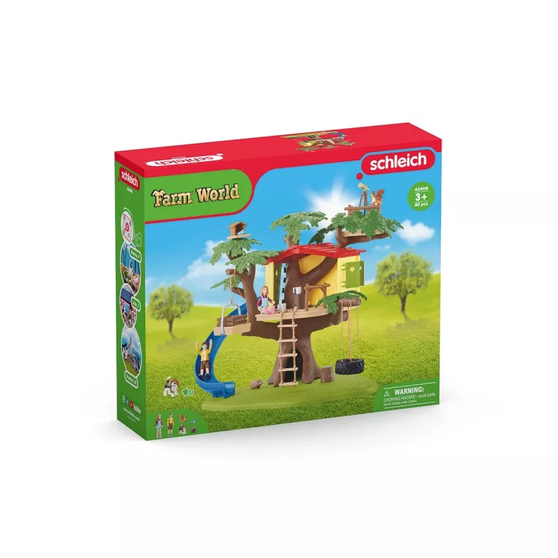 Žaidimų rinkinys Schleich FARM WORLD Nuotykių medžio namelis
