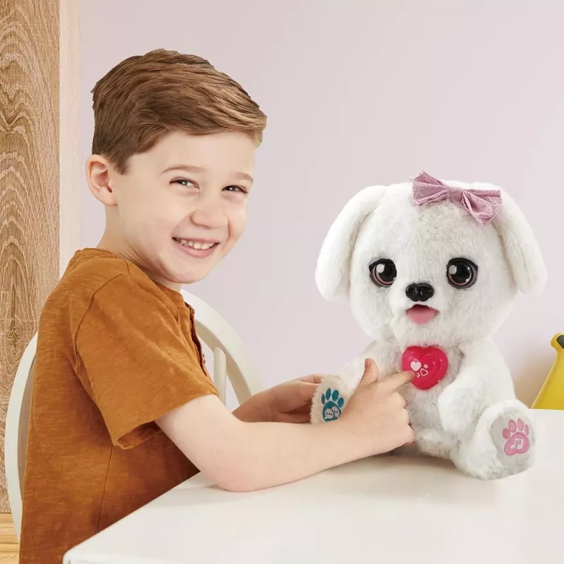 Minkštas žaislas VTech Schlecki – interaktyvus šuniukas