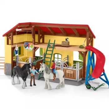 schleich FARM WORLD Arklidė su ūkiu