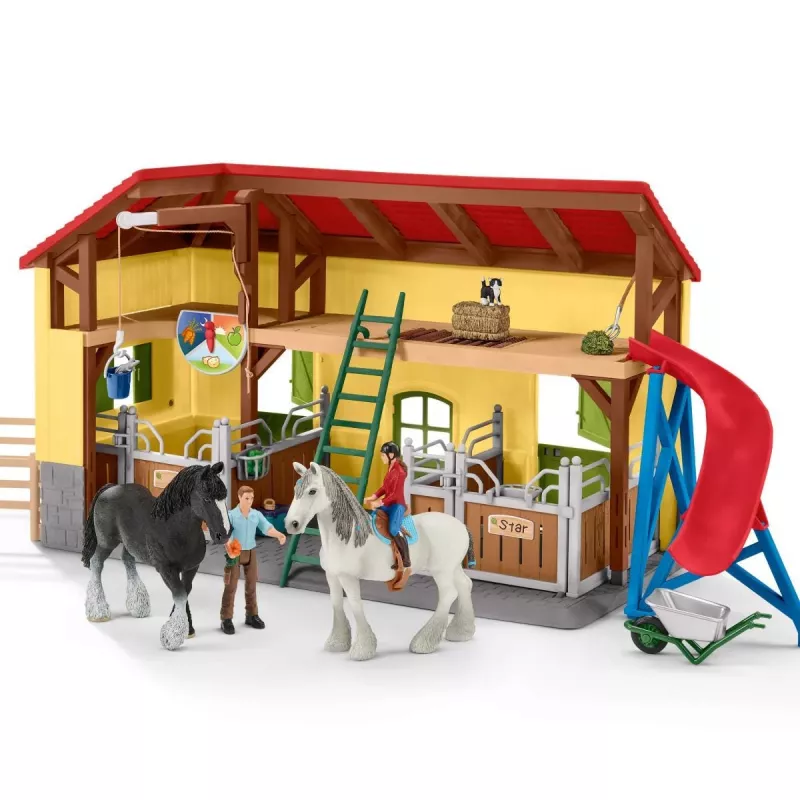 schleich FARM WORLD Arklidė su ūkiu