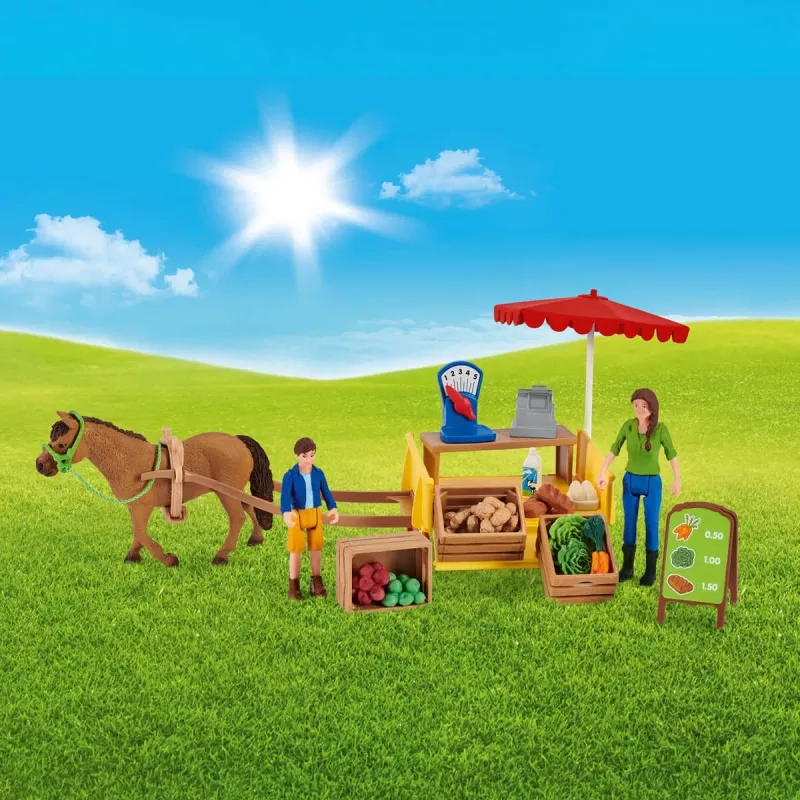 Mobilus ūkio prekystalis Schleich Farm Life Sunny Day 42528