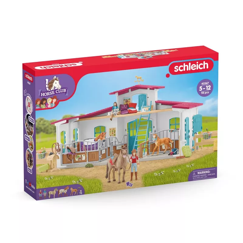 schleich HORSE CLUB Lakeside Riding Center – Žirgų sporto centras prie ežero