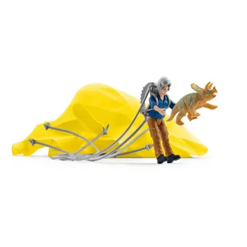 Schleich Parachute Rescue gelbėjimo rinkinys, 4 m., įvairiaspalvis