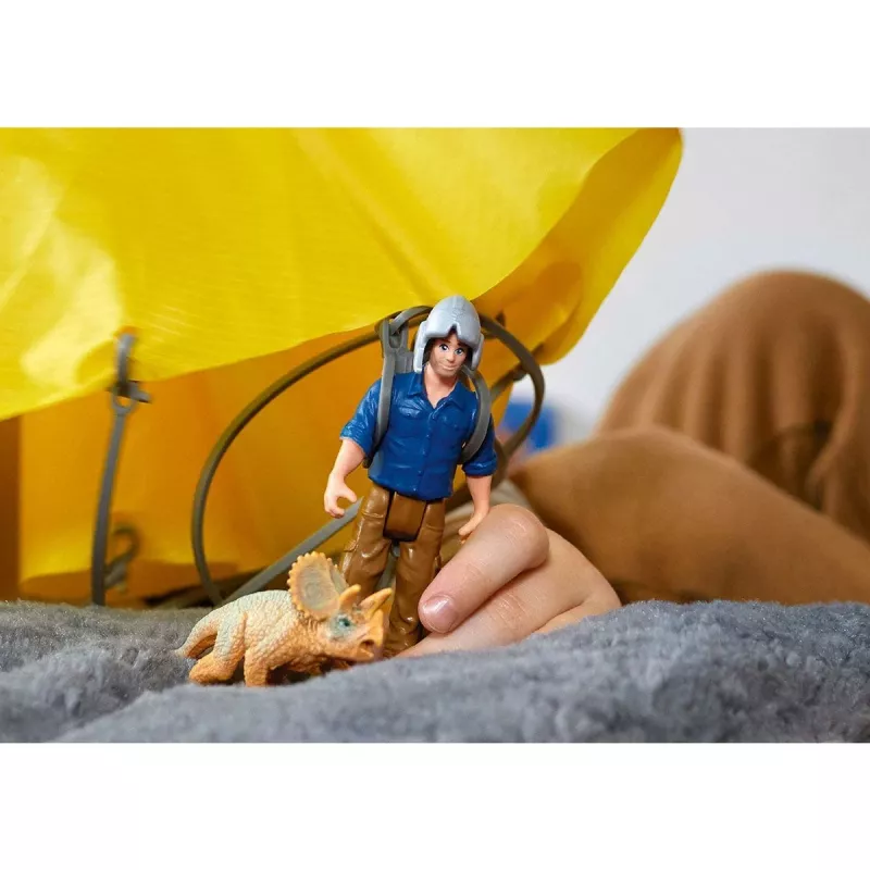 Schleich Parachute Rescue gelbėjimo rinkinys, 4 m., įvairiaspalvis